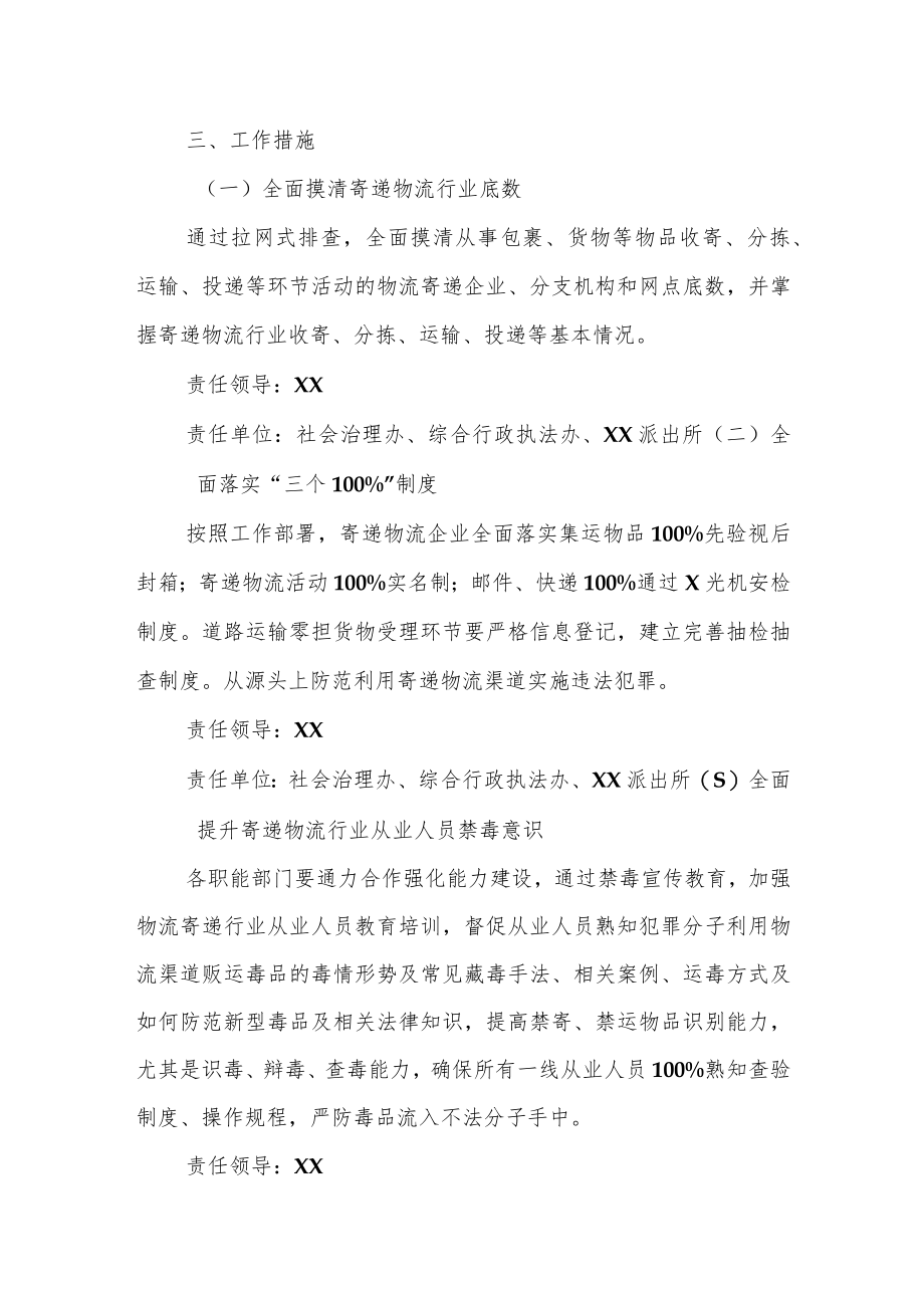 XX镇2022物流寄递行业管理工作实施方案.docx_第2页