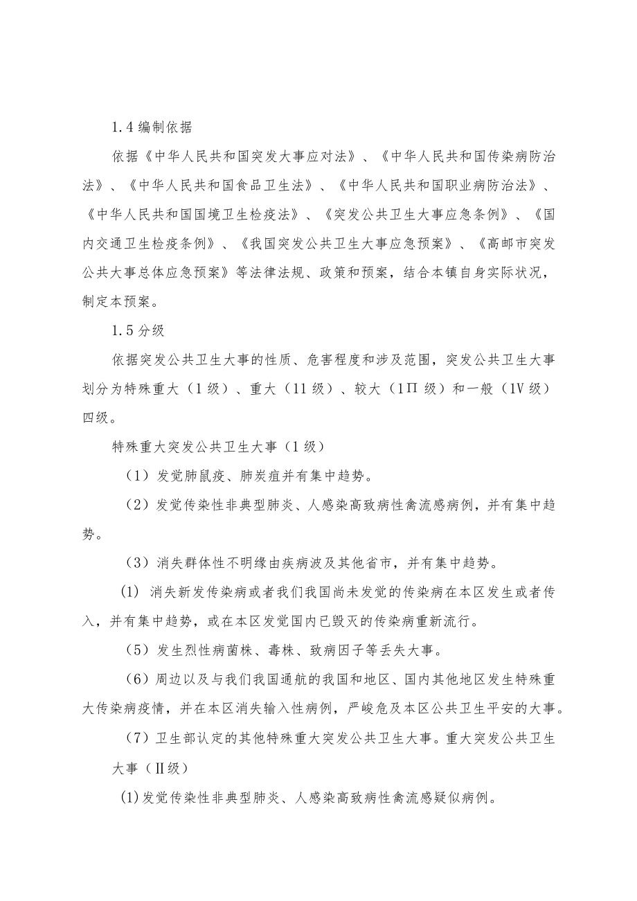 XX镇卫生应急预案.docx_第2页