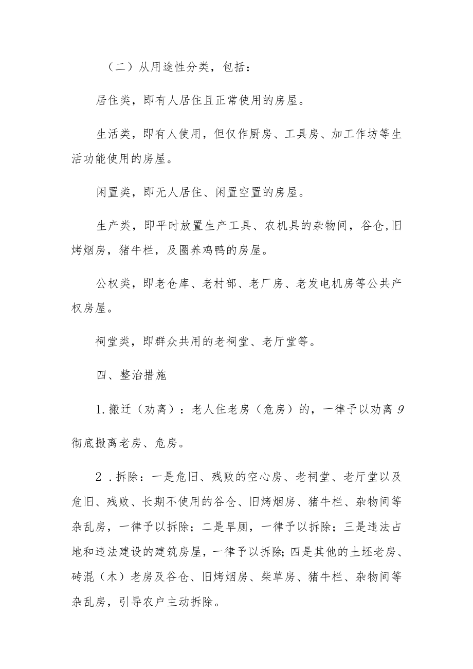 XX镇农村房屋突出问题专项整治实施方案.docx_第2页