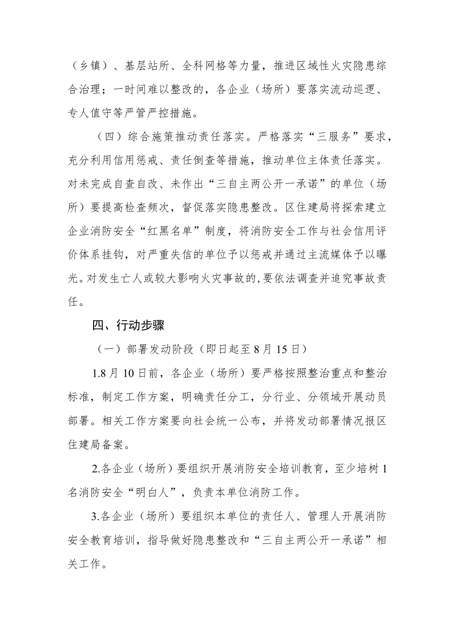 “喜迎党的二十大 除险保安迎战”消防安全检查专项行动方案.docx_第3页