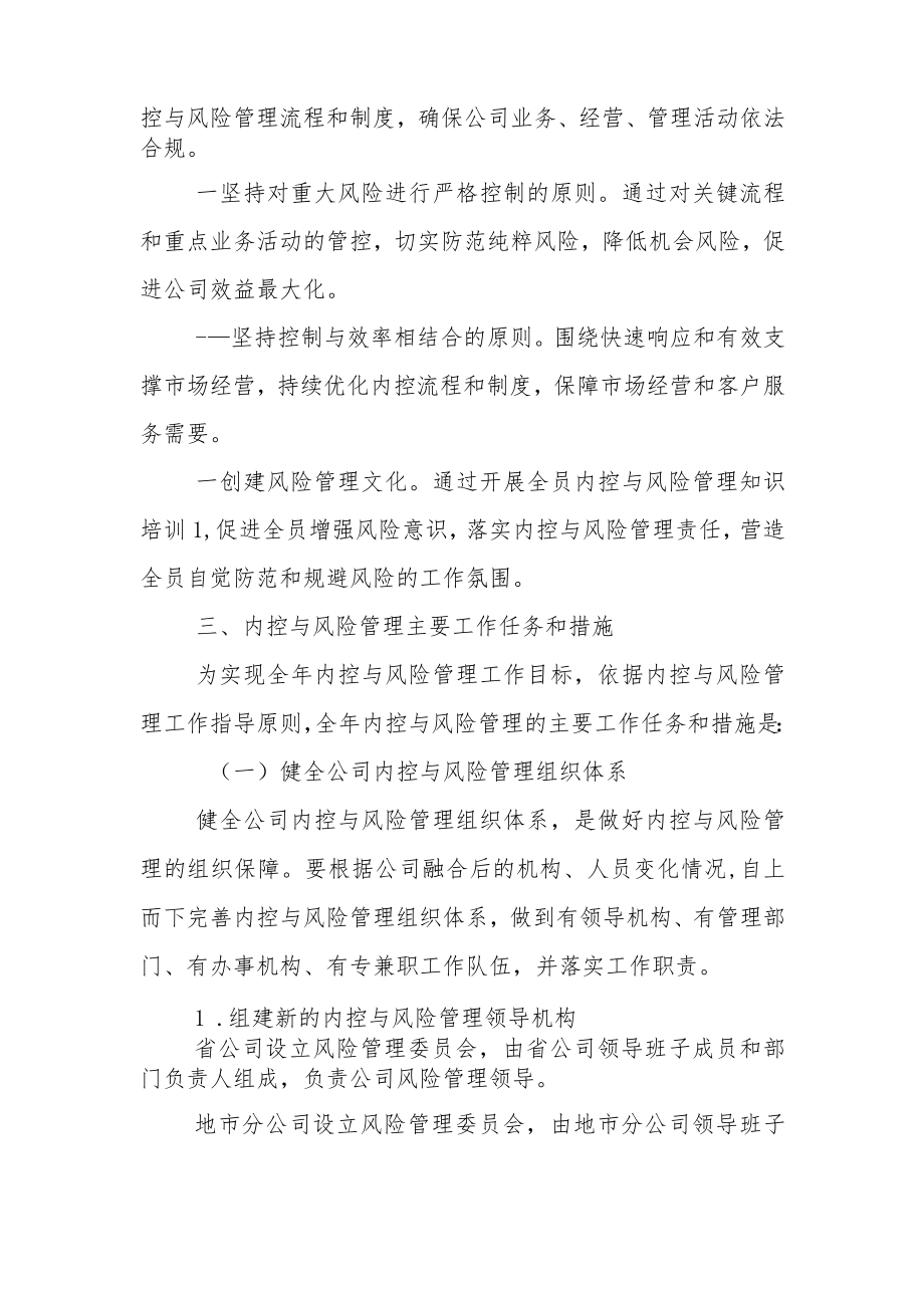 《公司内控与风险管理工作要点》.docx_第2页