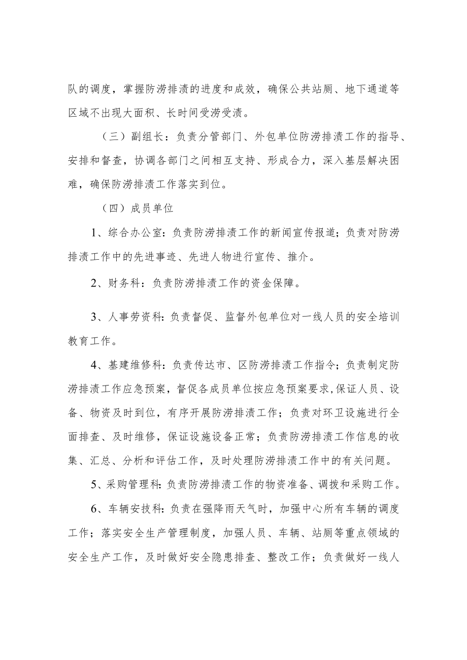 XX区市容环境卫生维护中心2022防涝排渍工作应急预案.docx_第2页