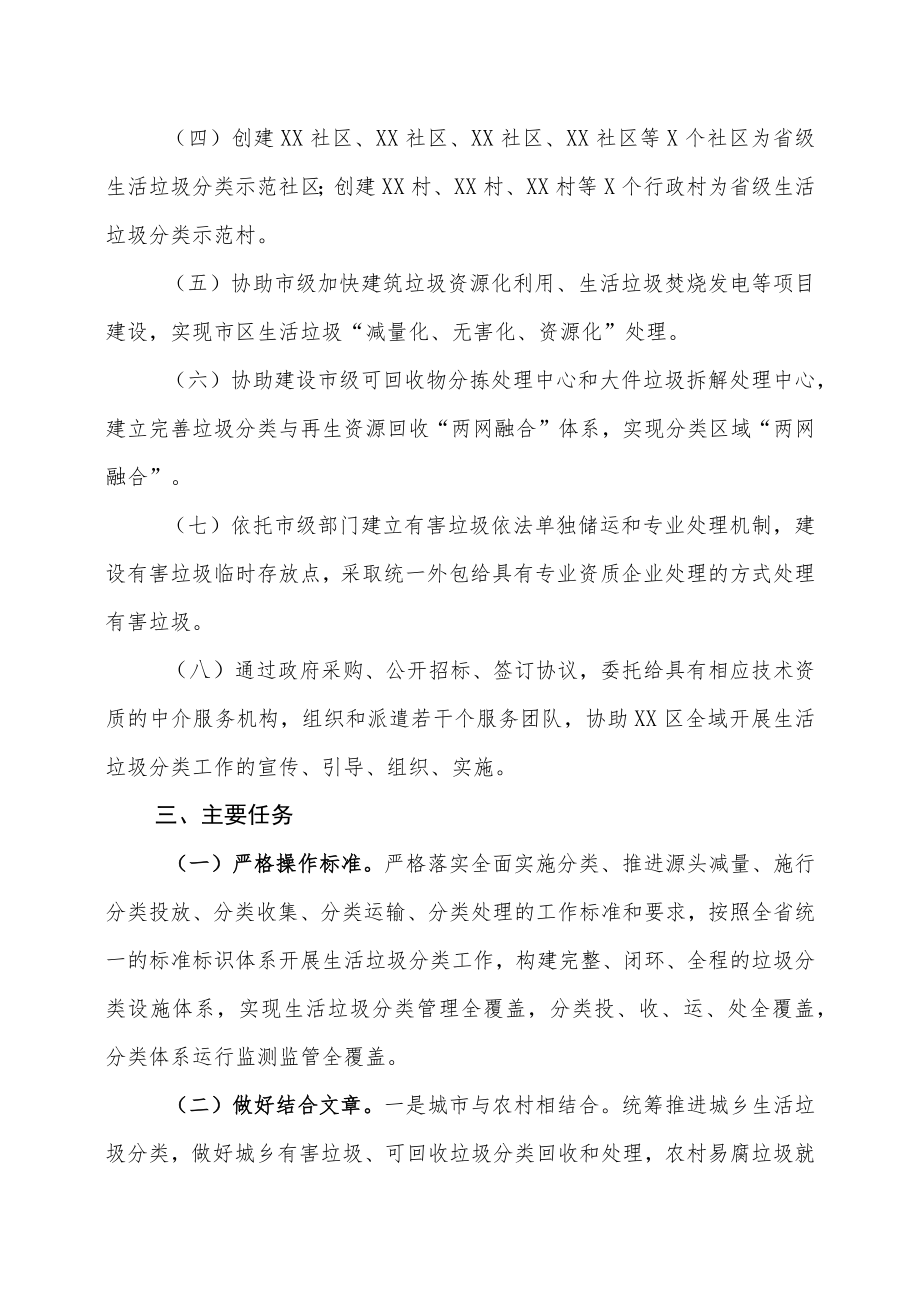 XX区全域推进生活垃圾分类全覆盖工作实施方案.docx_第2页