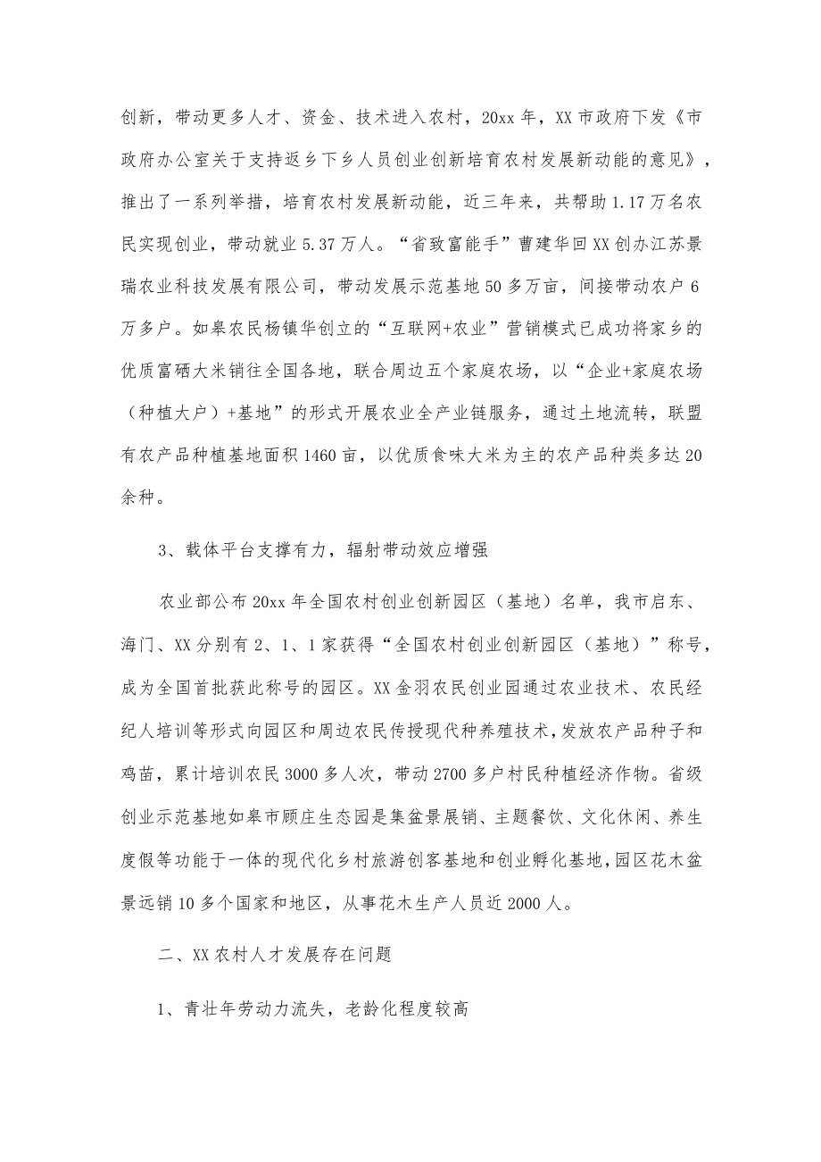 乡村振兴战略下人才强农路径研究.docx_第2页