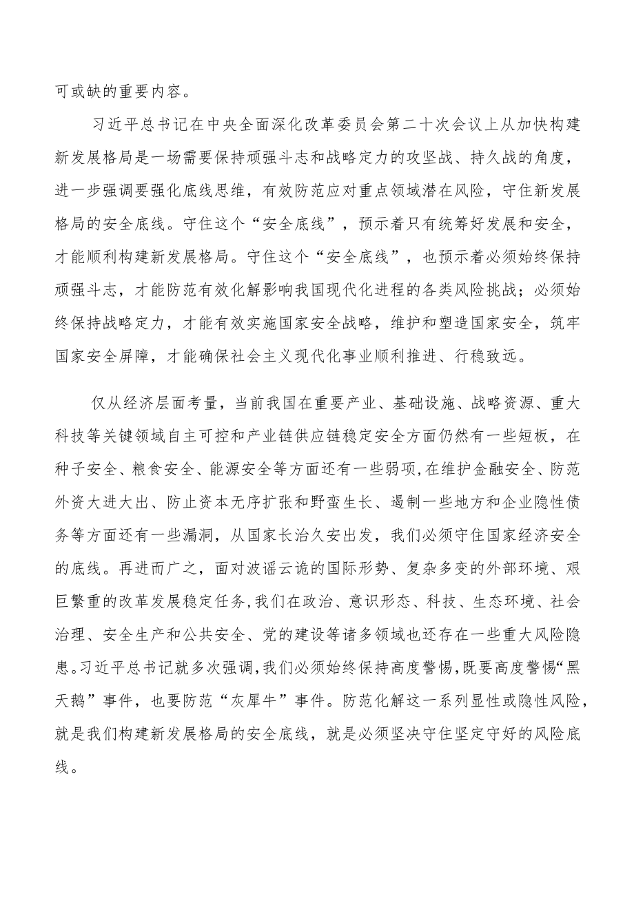 【中心组研讨发言】坚决守住新发展格局的安全底线.docx_第2页