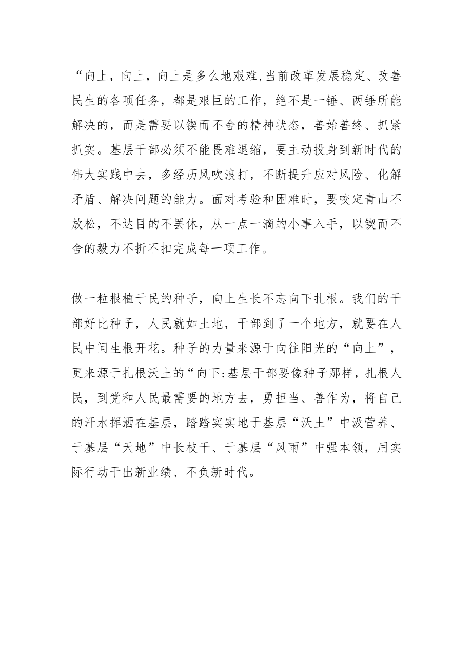 【中心组研讨发言】基层干部要做一粒好种子.docx_第2页