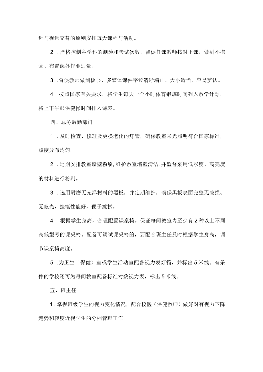 《近视眼防控自查报告》.docx_第2页