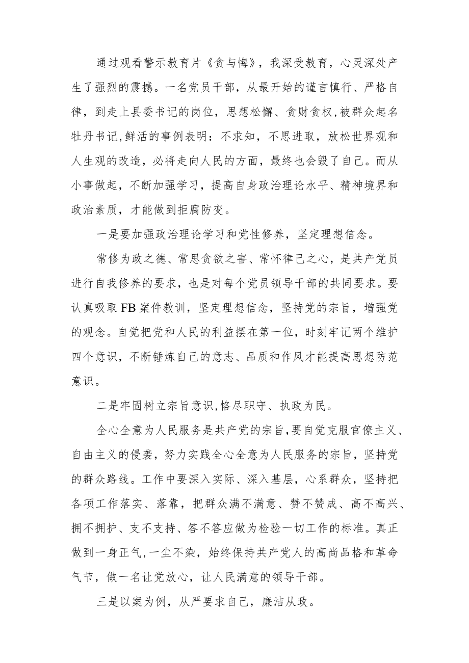 2022最新政法教育整顿警示教育心得体会（精选2篇）(11).docx_第3页