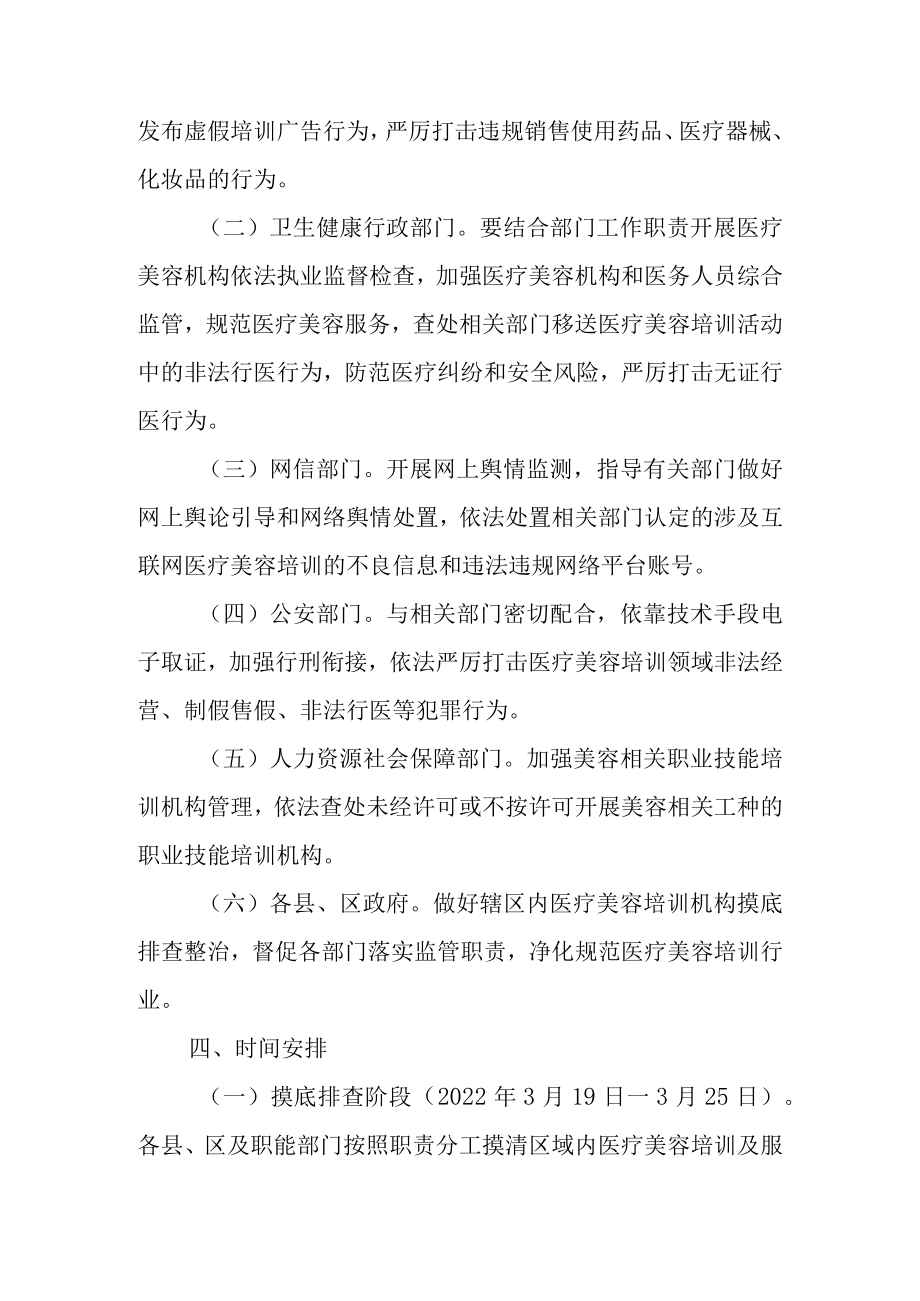 2022医疗美容培训行业专项整治工作方案.docx_第3页