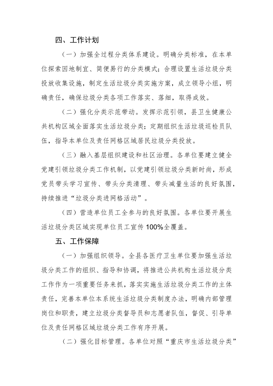 2022生活垃圾分类工作计划.docx_第2页