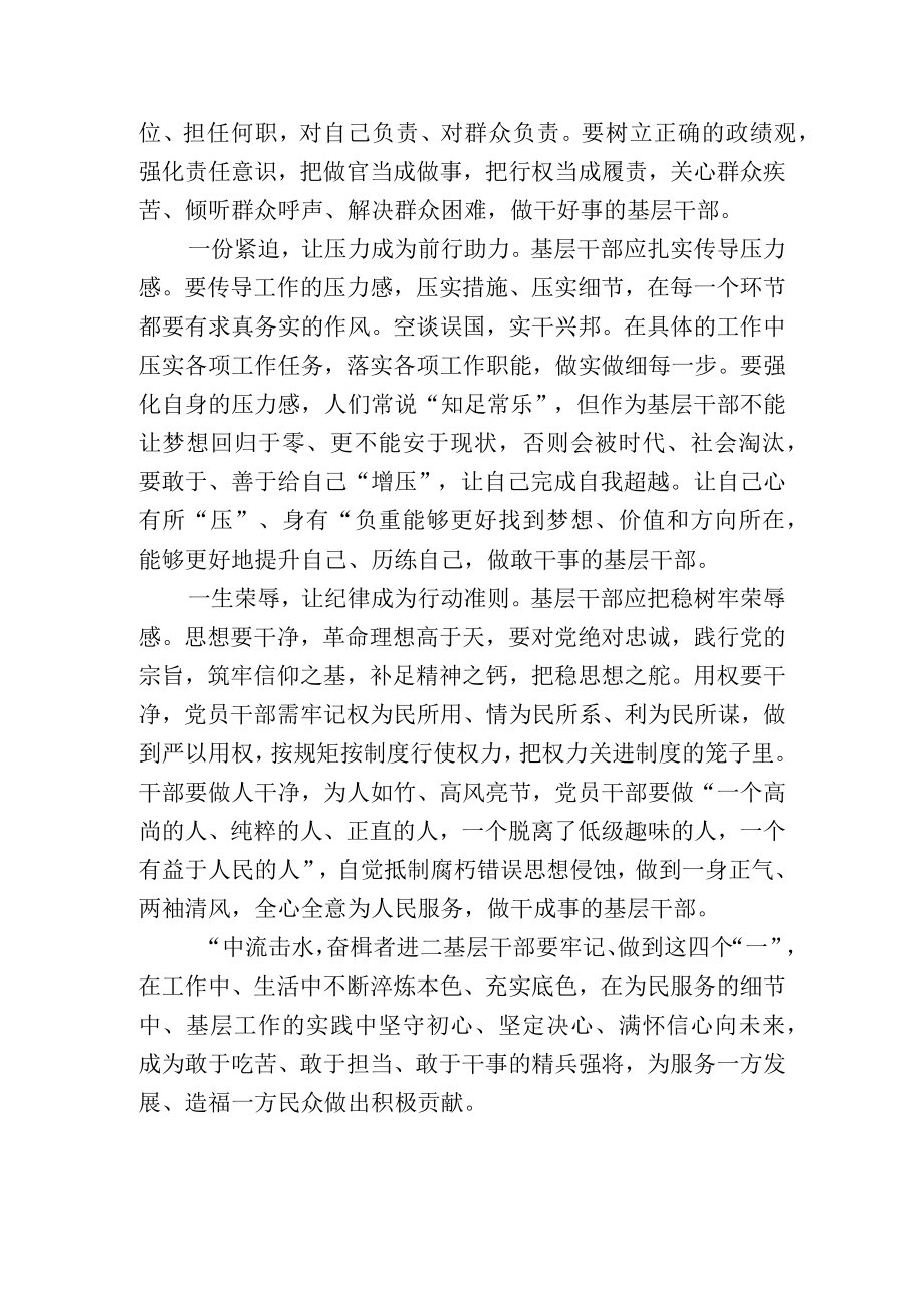 在新录用基层公务员干部见面会的讲话.docx_第2页