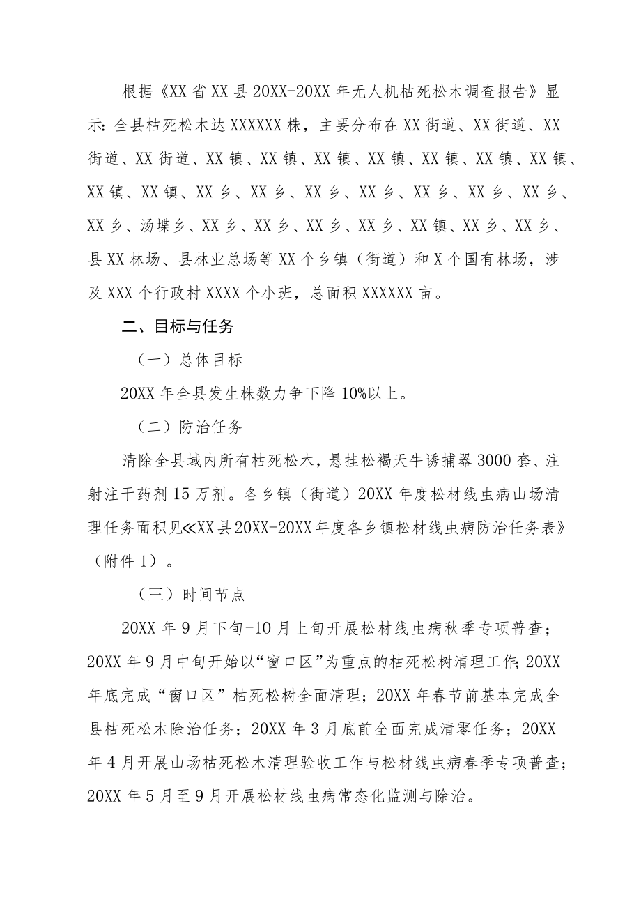 XX县2021-2022年度松材线虫病防治实施方案（全套）.docx_第2页