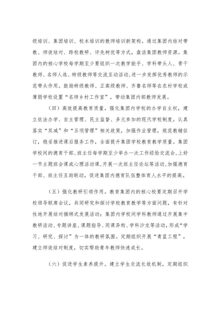 XX区教育集团化办学实施方案（试行）.docx_第3页