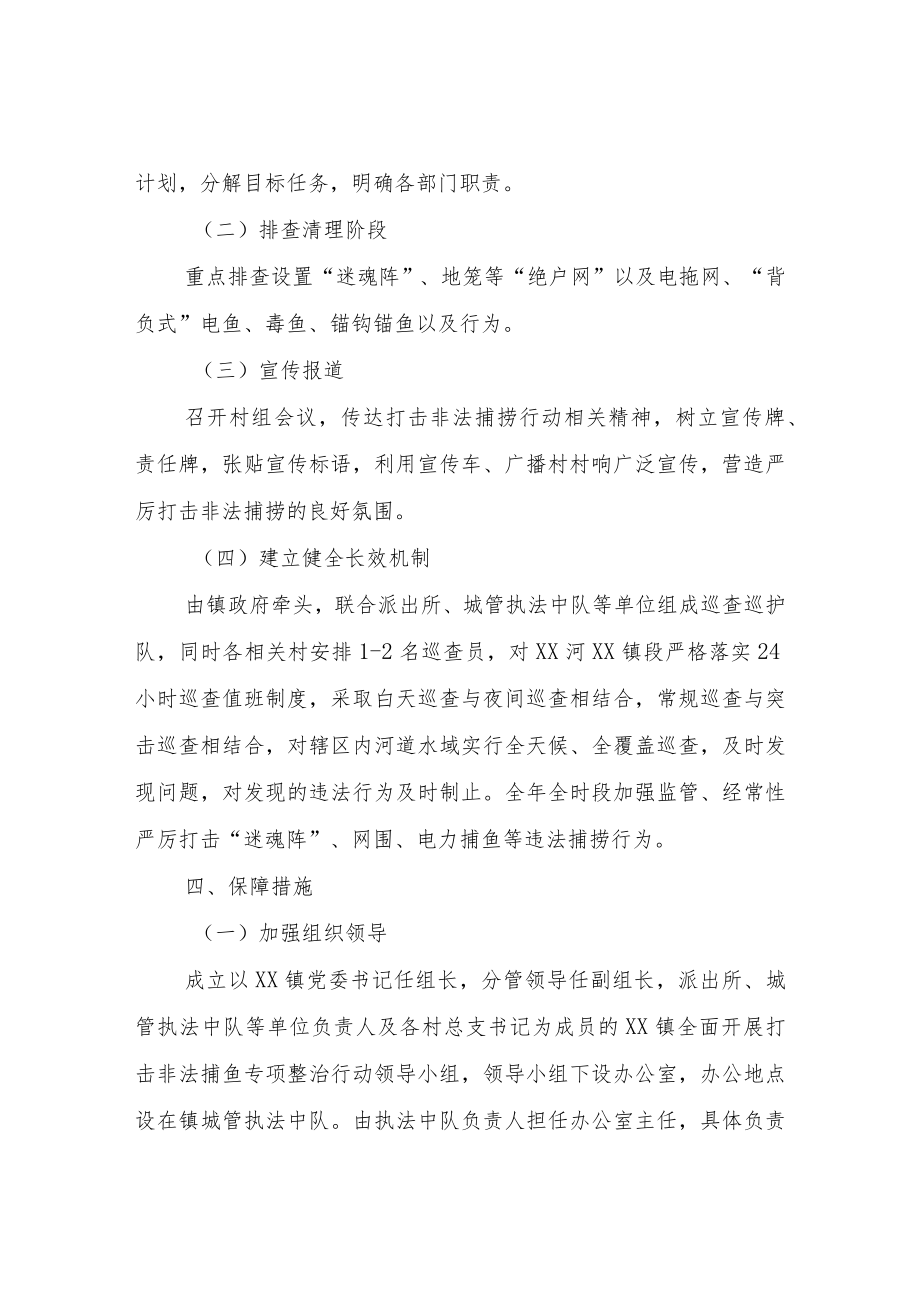 XX河非法捕鱼专项整治工作方案.docx_第2页