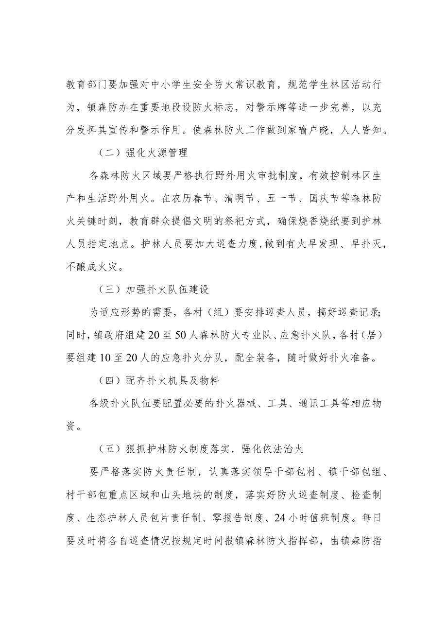 XX镇2022年森林防火工作计划.docx_第2页