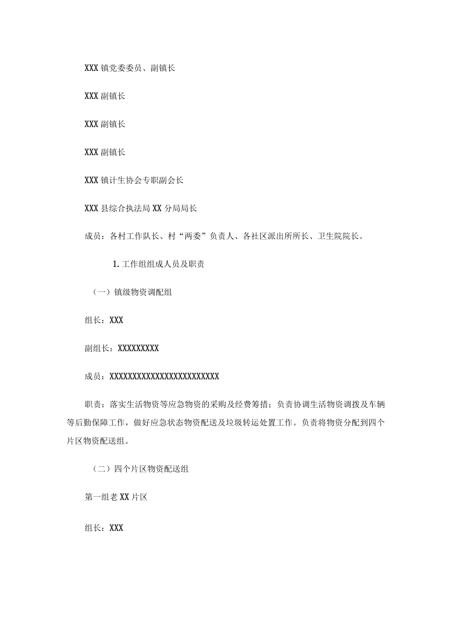 xx镇新冠肺炎疫情战时生活物资保障服务工作方案.docx_第2页