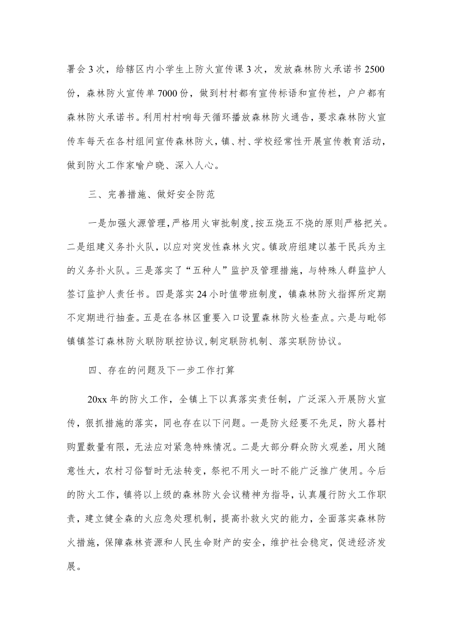 x镇森林防灭火工作总结.docx_第2页