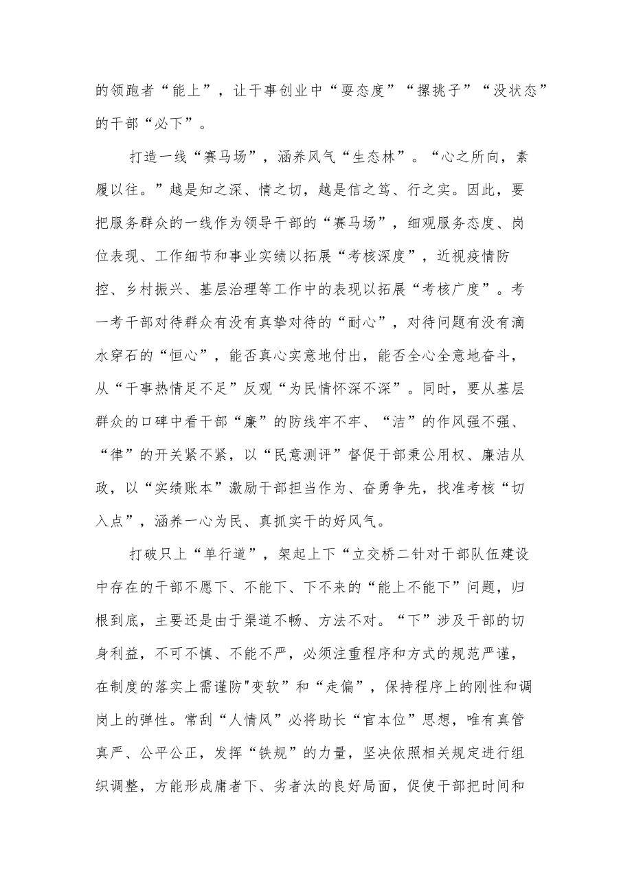 《推进领导干部能上能下规定》学习传达讲稿.docx_第2页