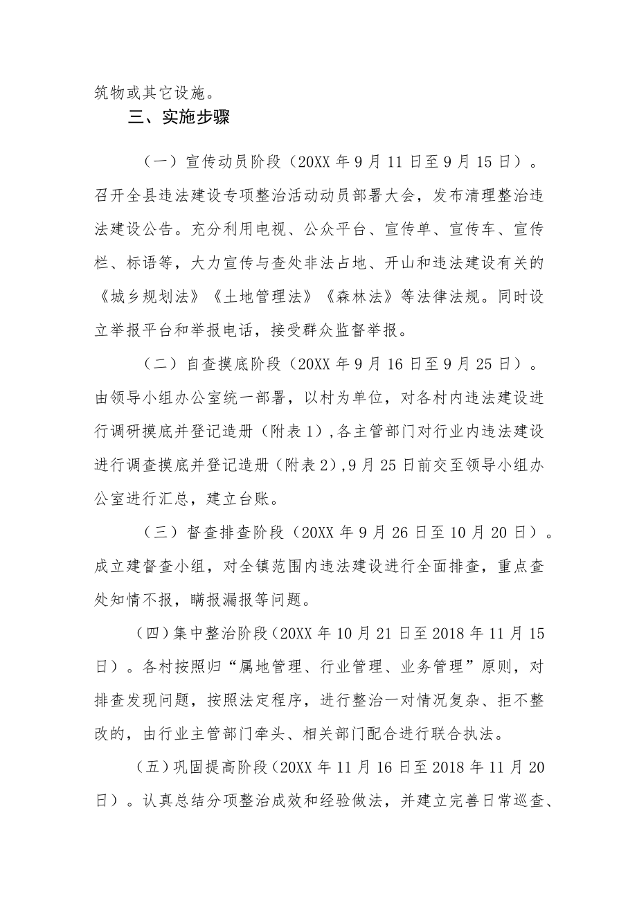 乡镇违法建设专项整治工作实施方案.docx_第3页