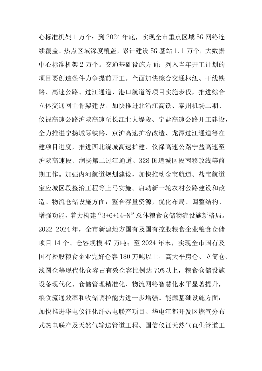 关于进一步加快推进基础设施投资建设的实施意见.docx_第2页