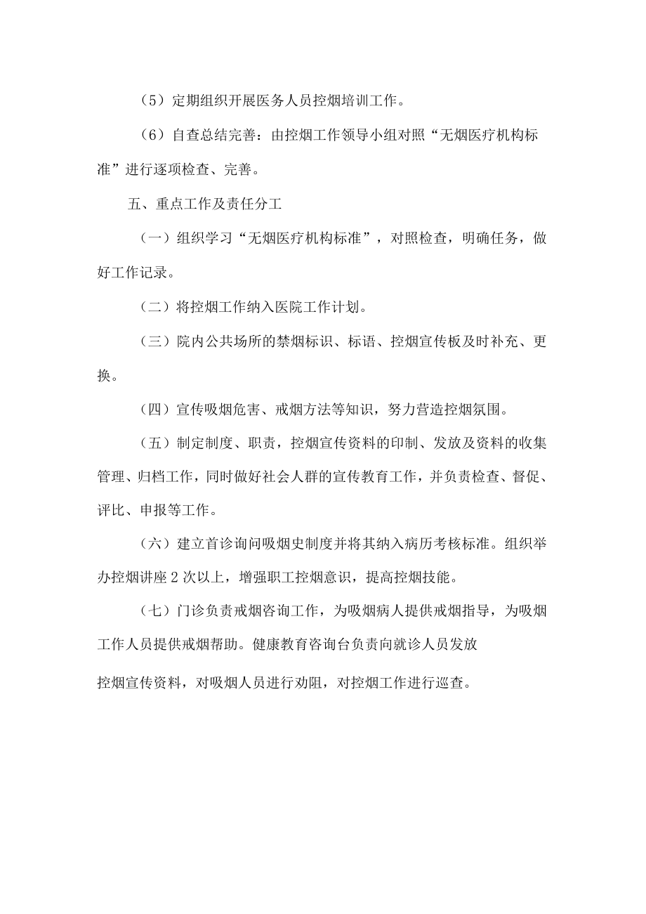 卫生院无烟医疗卫生机构管理办法.docx_第3页