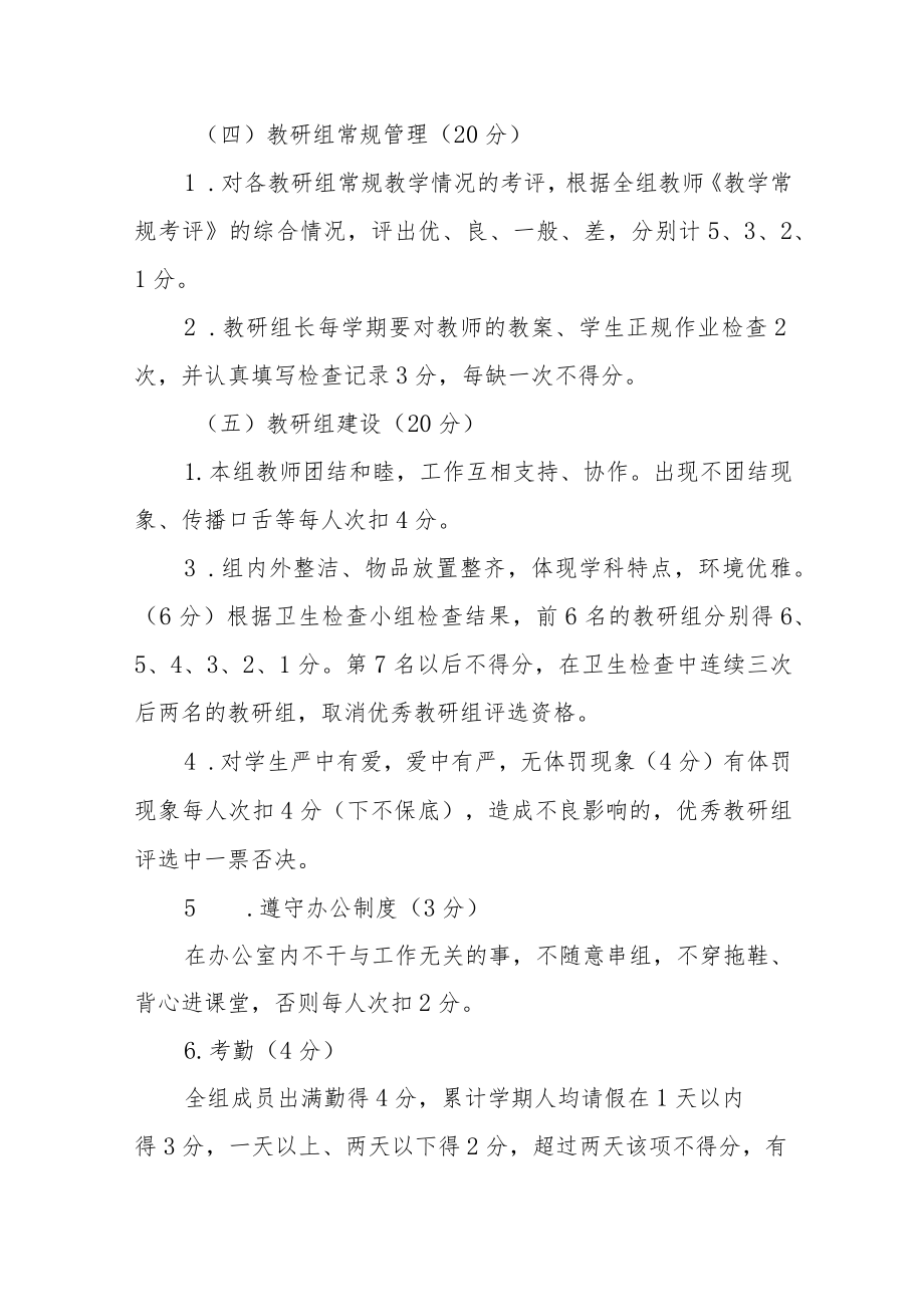 学校教研组职责及考评细则.docx_第3页