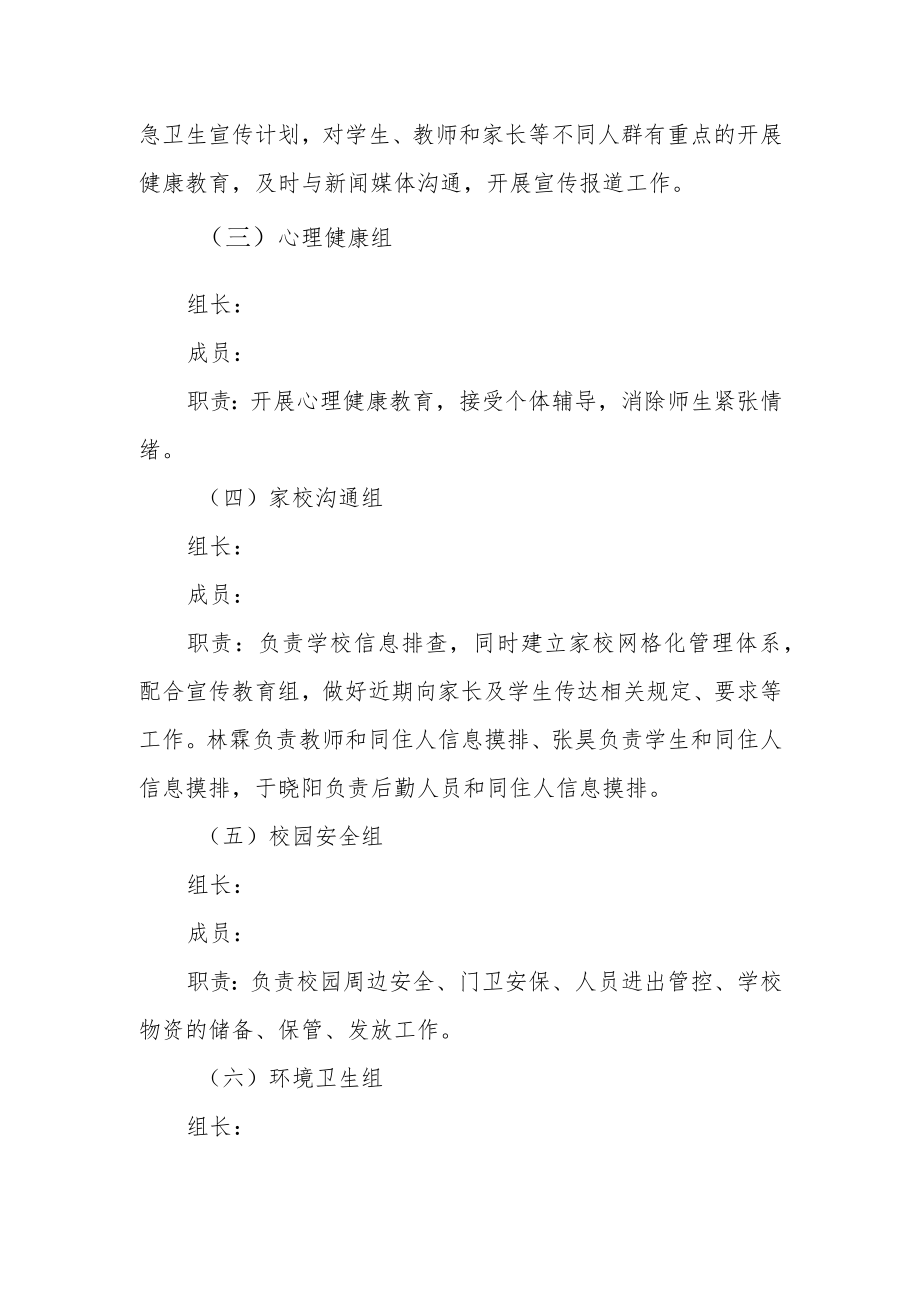 学校新冠疫情防控领导小组及职责.docx_第2页