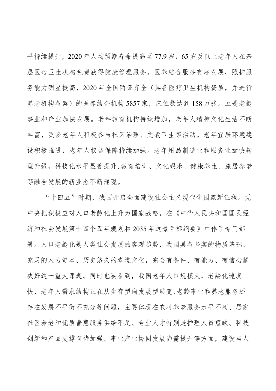 提升公办养老机构服务水平行动方案.docx_第3页