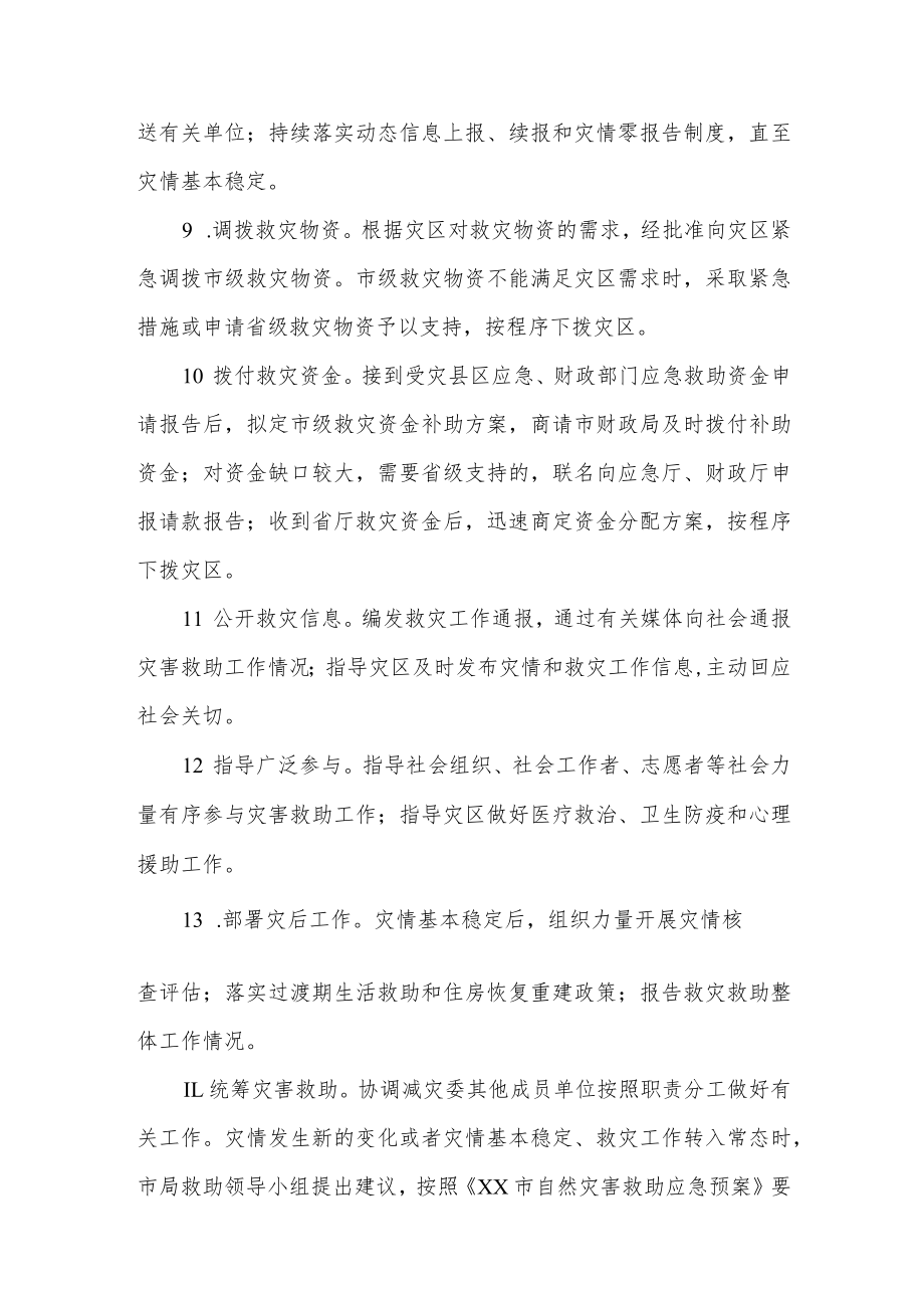 应急管理局自然灾害应急救助工作方案.docx_第3页