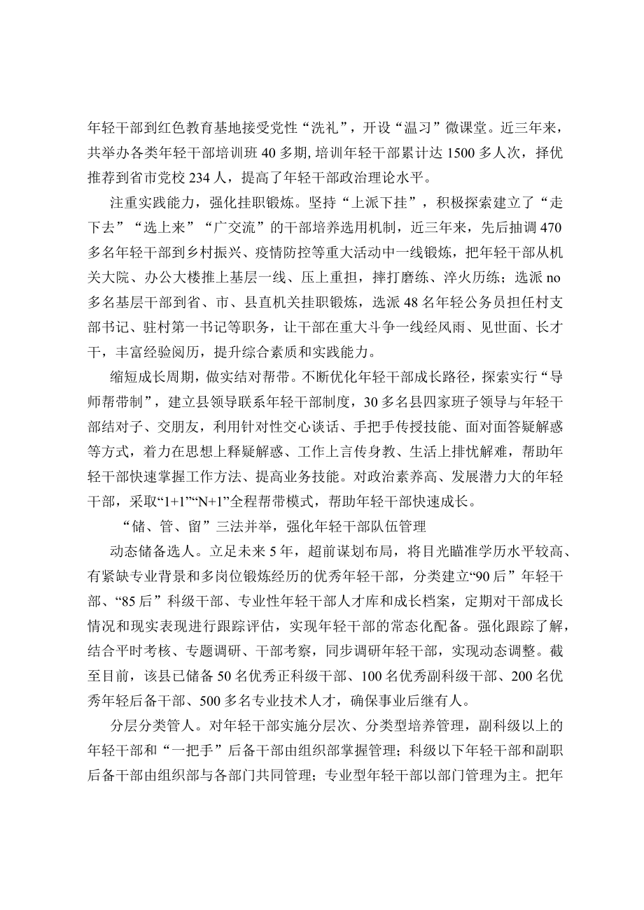 年轻干部工作经验交流材料.docx_第2页