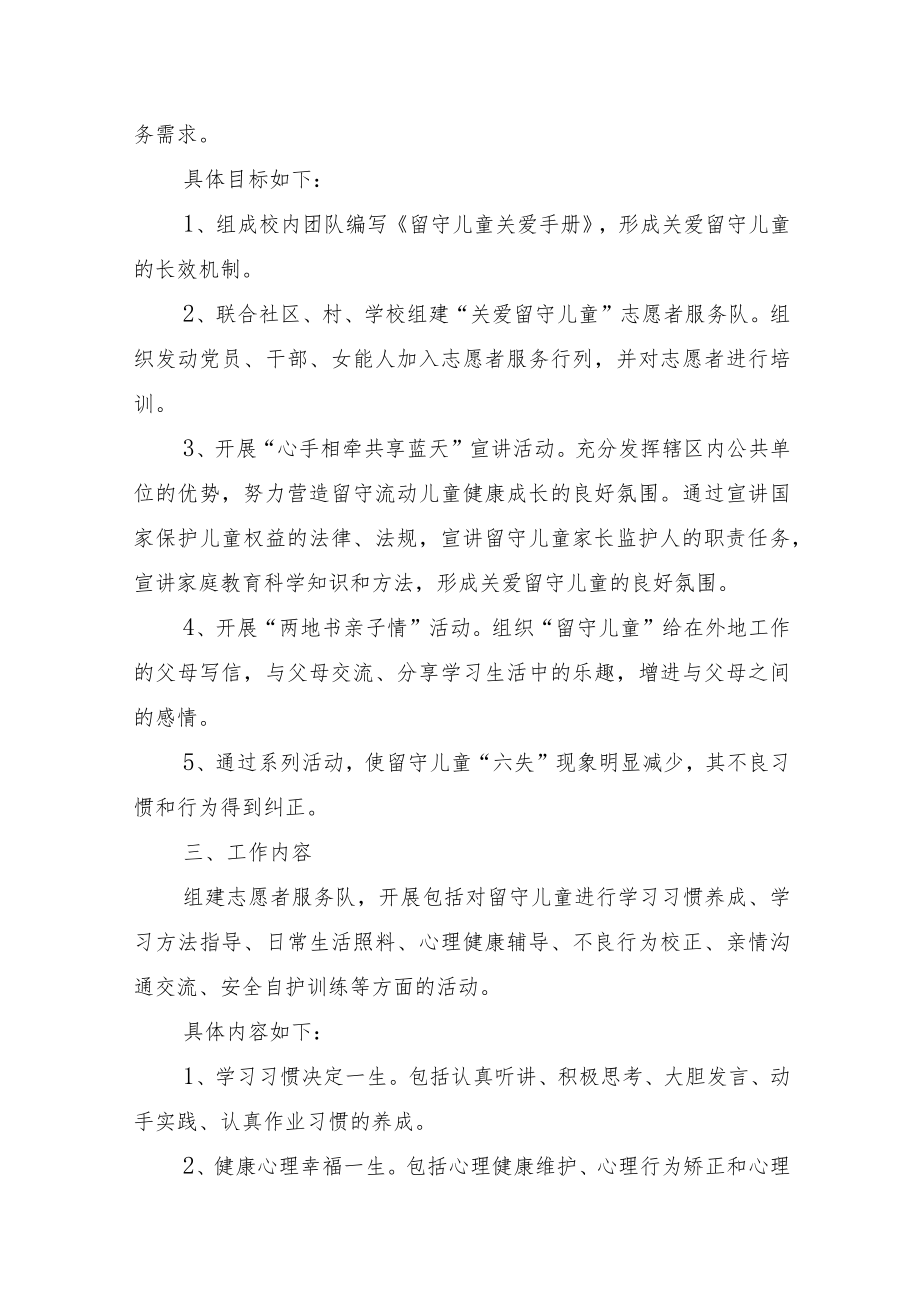 学校疫情期间留守儿童心理疏导工作方案.docx_第2页