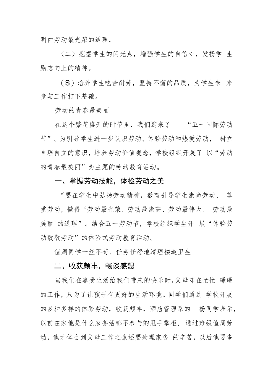 职业中专劳动教育活动方案.docx_第3页