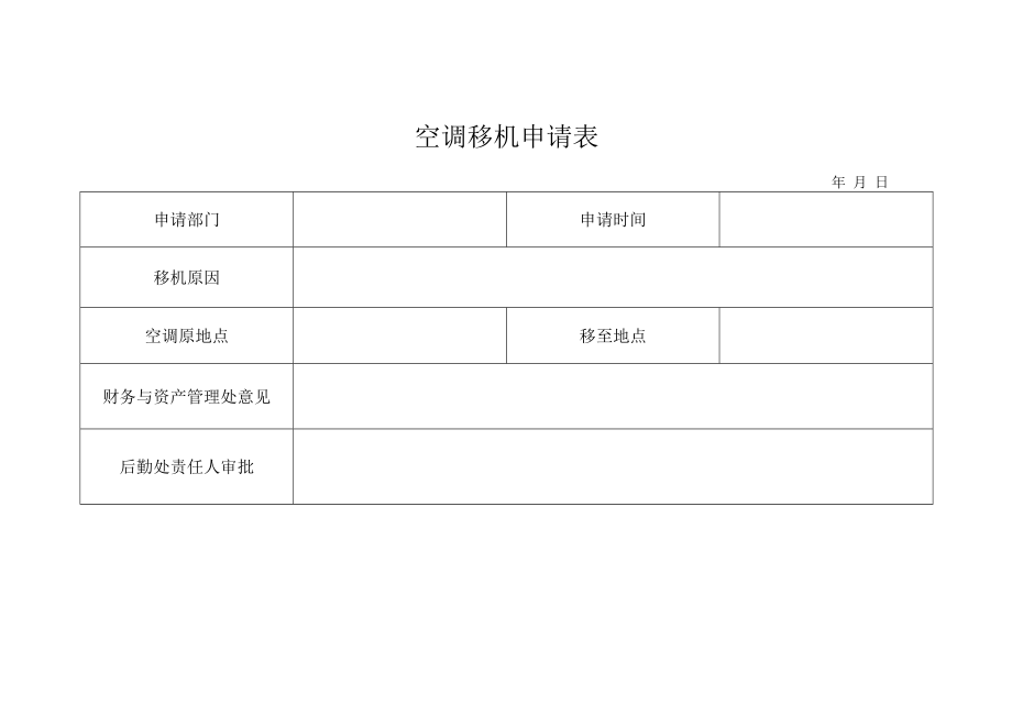 空调移机申请表.docx_第1页