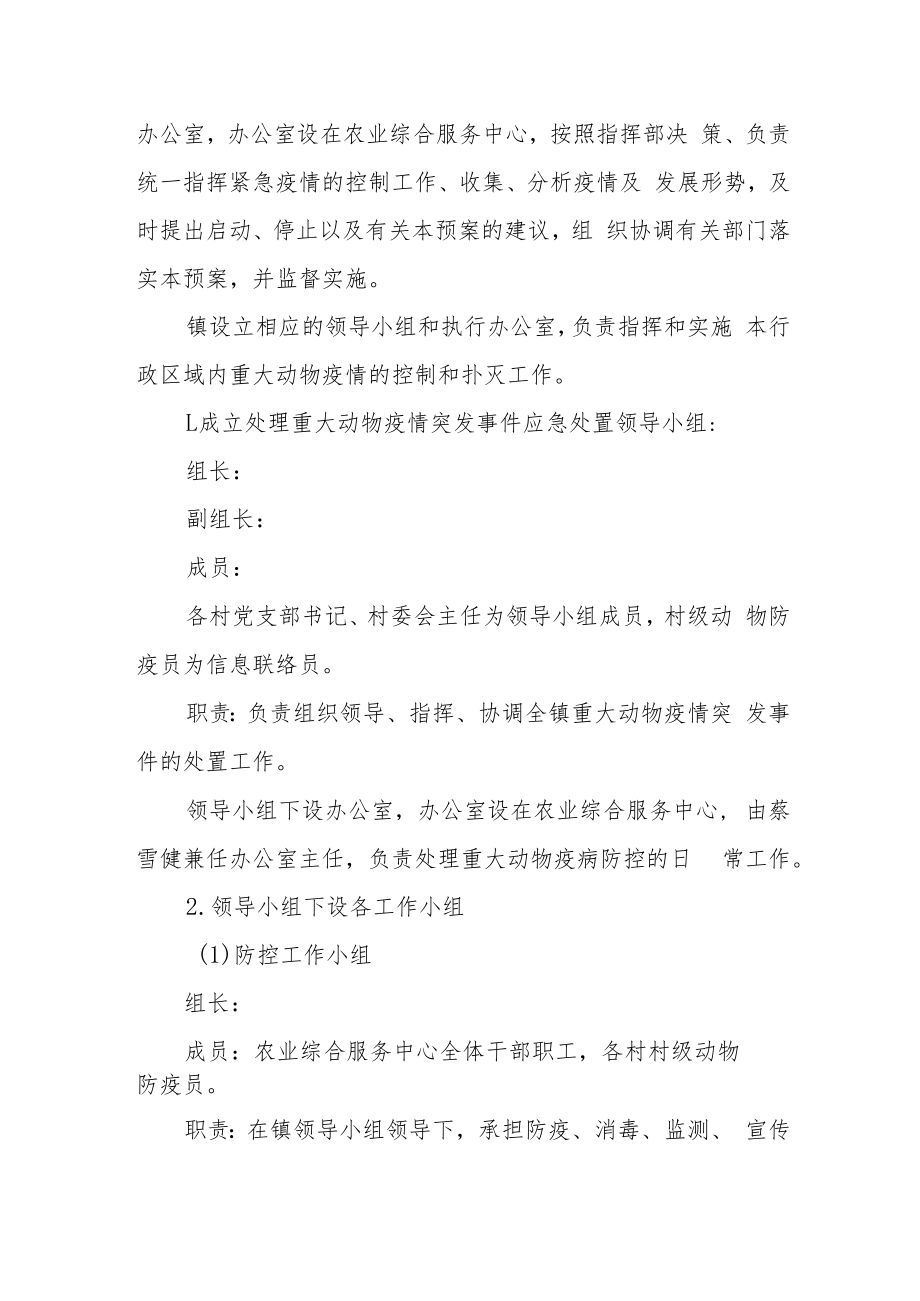 重大动物疫病防控工作应急预案.docx_第2页