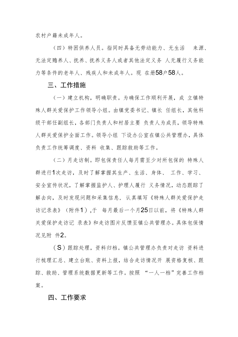 特殊人群关爱保护工作方案.docx_第2页