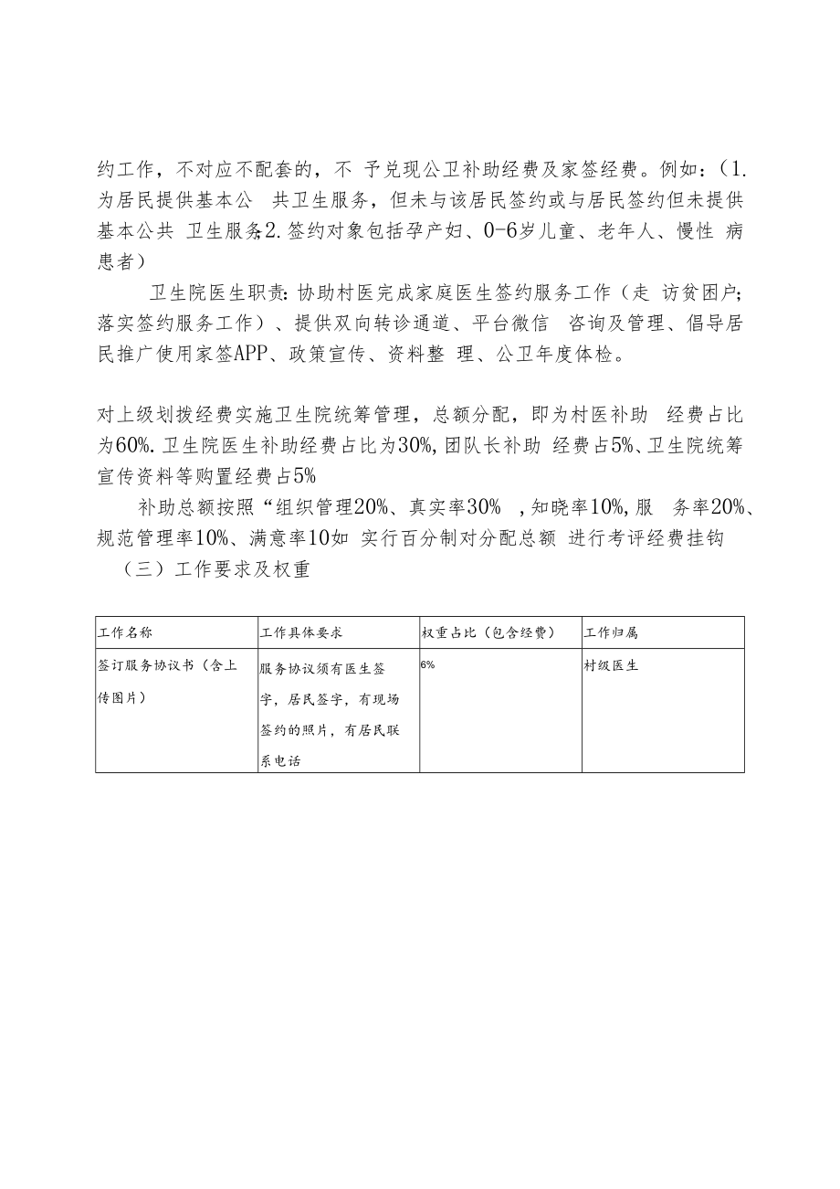 镇家庭医生服务绩效考核分配方案.docx_第3页