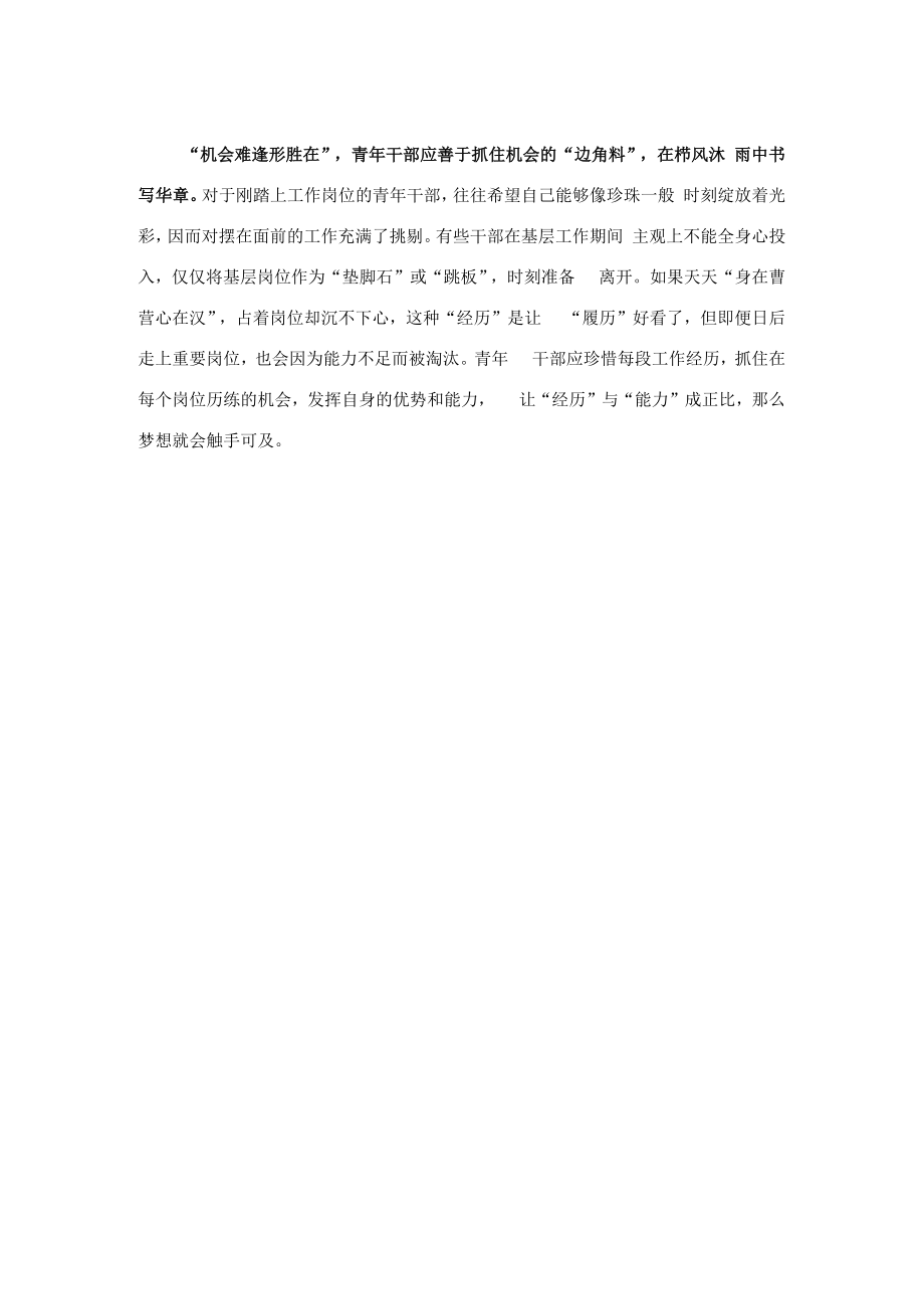 青年干部要“变废为宝”莫当废弃“边角料”.docx_第2页