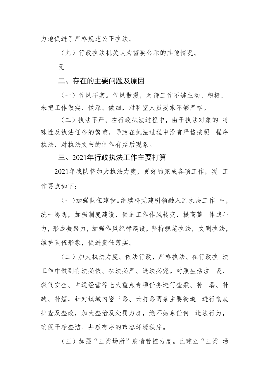 马昌营镇2021年度行政执法情况报告.docx_第3页