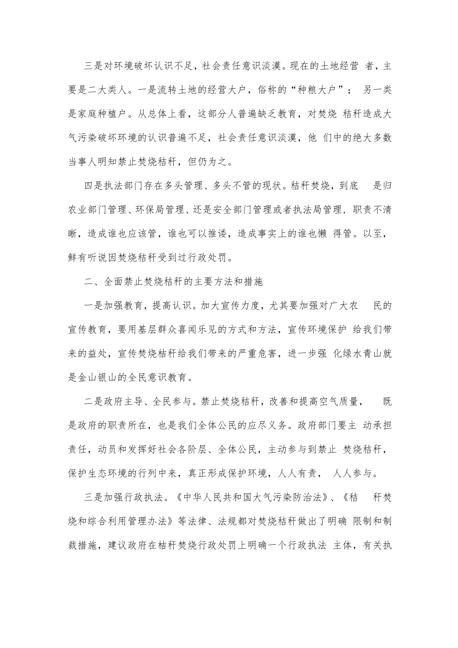 秸秆禁烧工作总结供借鉴.docx_第2页