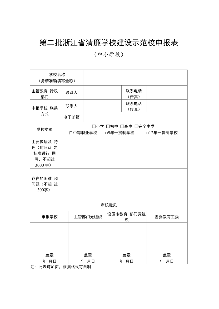 第二批浙江省清廉学校建设示范校申报表.docx_第2页