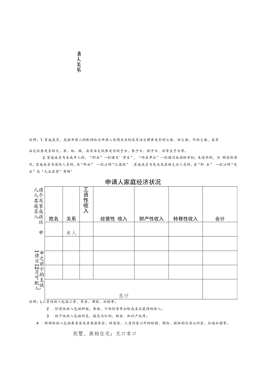 法律援助申请人经济困难承诺书、状况核查授权书.docx_第3页