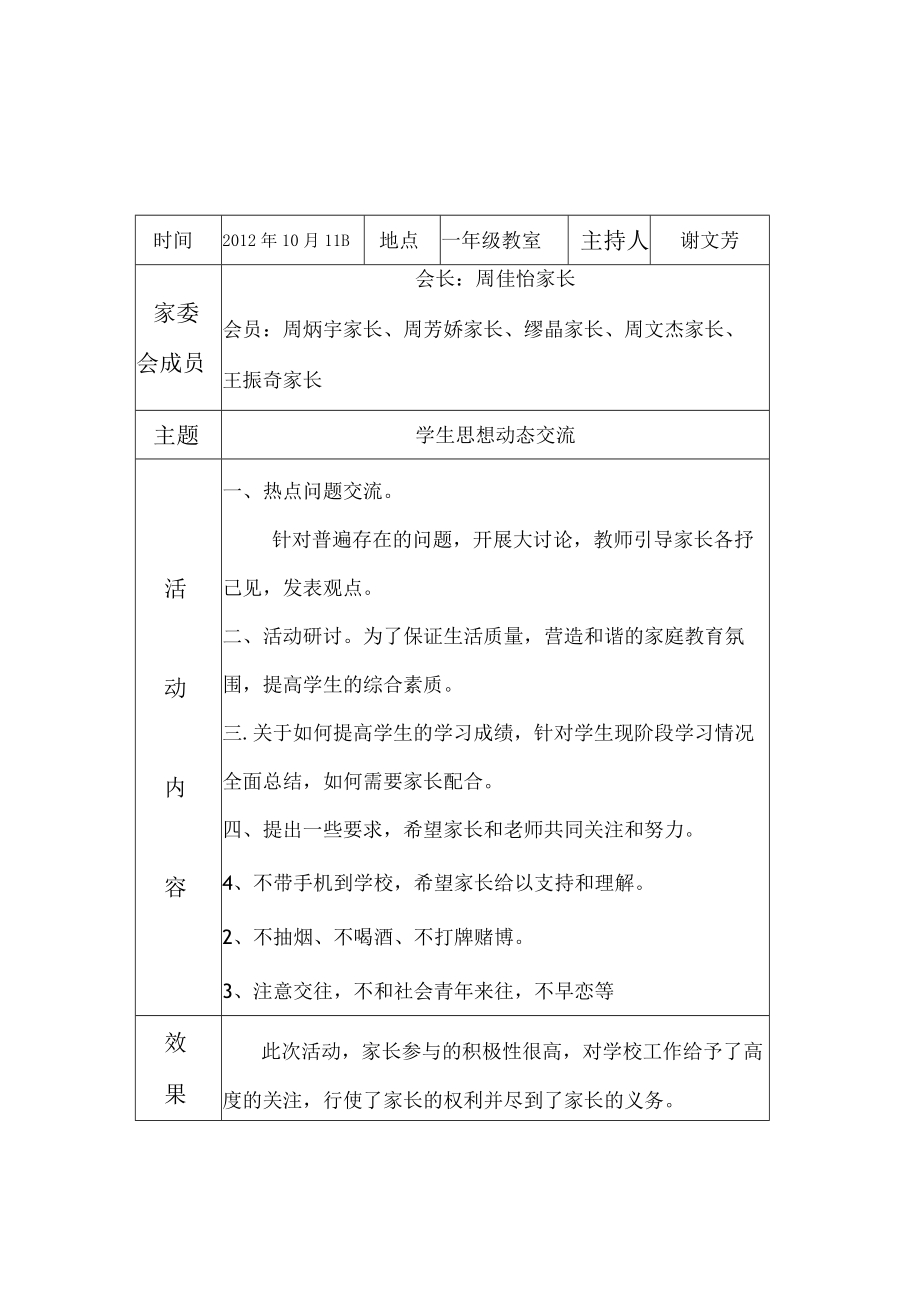 家委会活动记录.docx_第2页