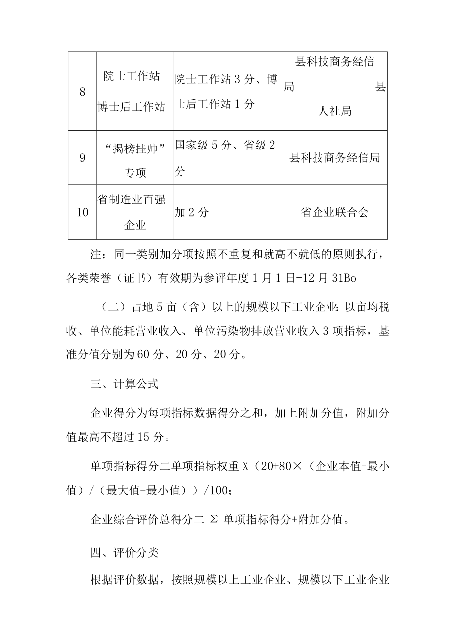 xxx县亩均效益评价实施方案.docx_第3页