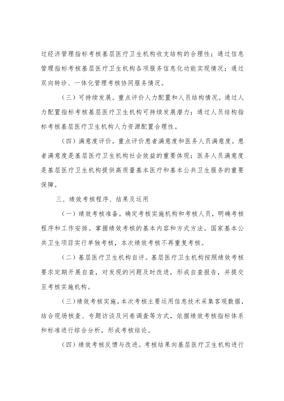 XX区基层医疗卫生机构绩效考核总结.docx_第2页