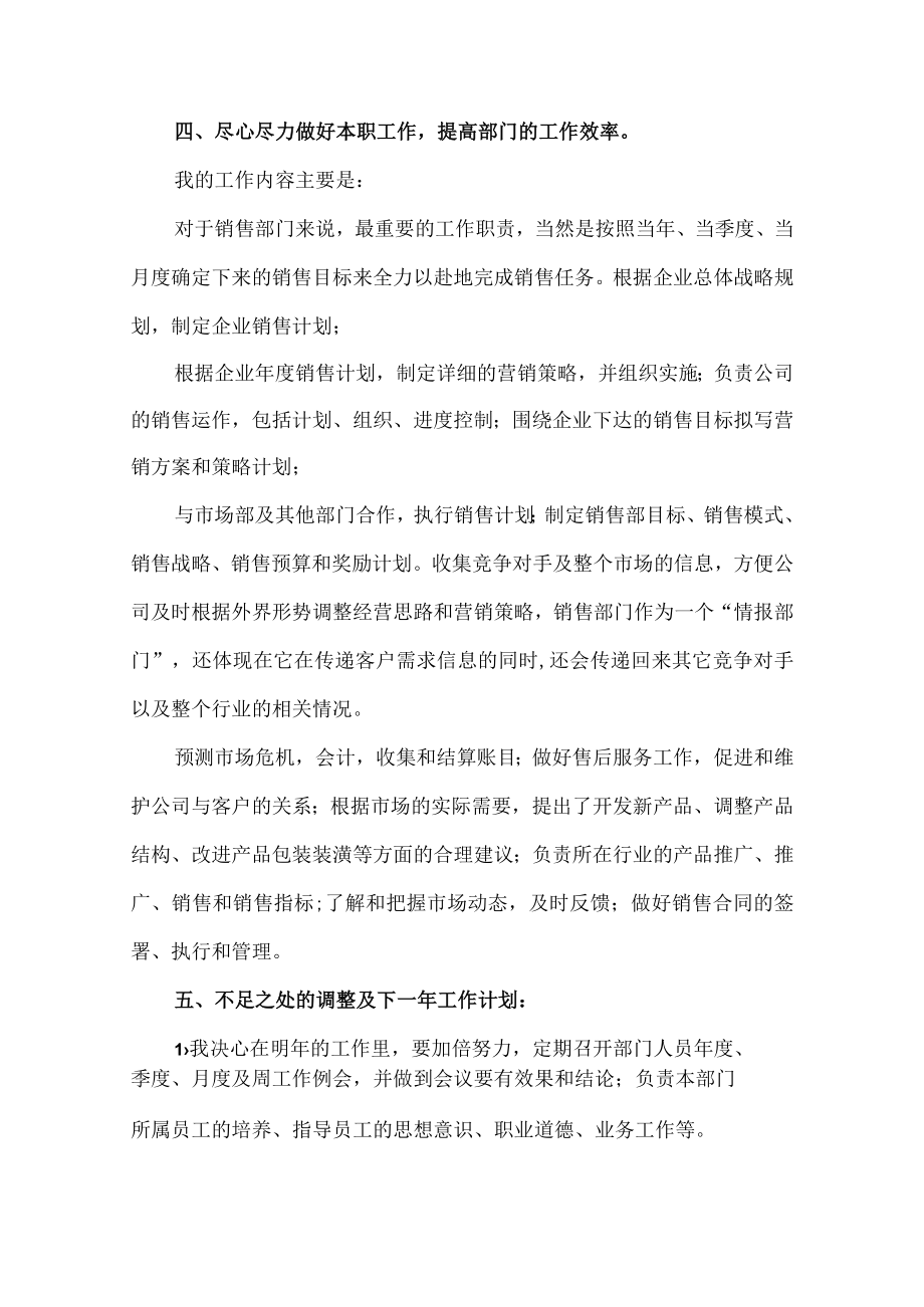 销售部个人年终总结.docx_第2页