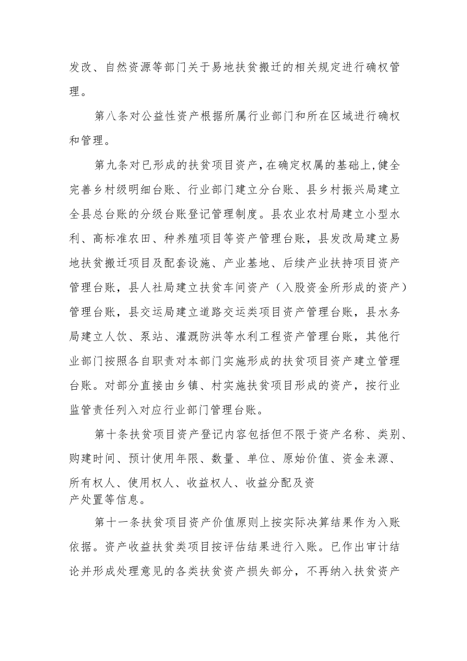 扶贫项目资产管理办法.docx_第3页