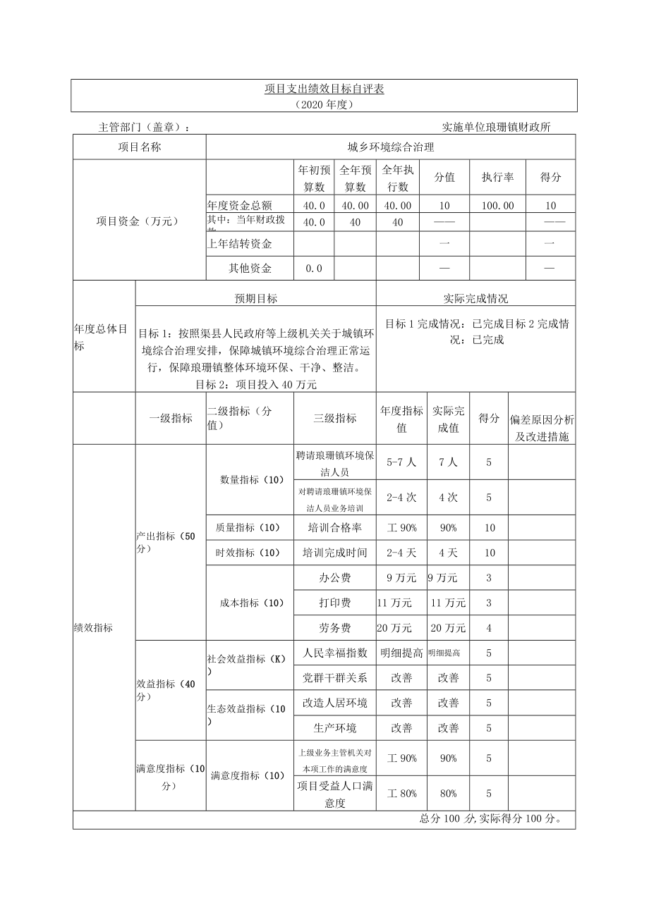 项目支出绩效目标自评表.docx_第3页