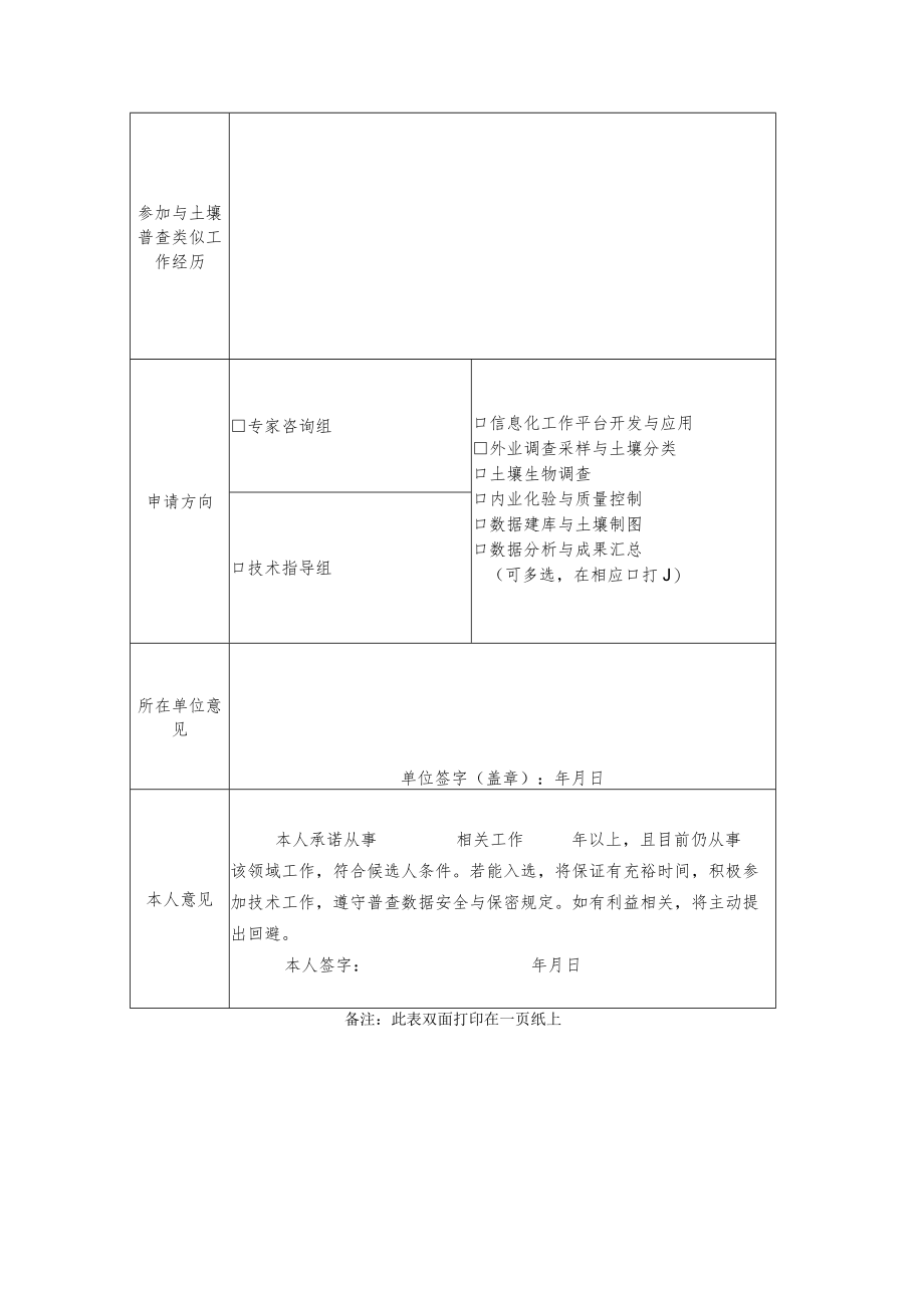 重庆市第三次全国土壤普查专家推荐表.docx_第2页