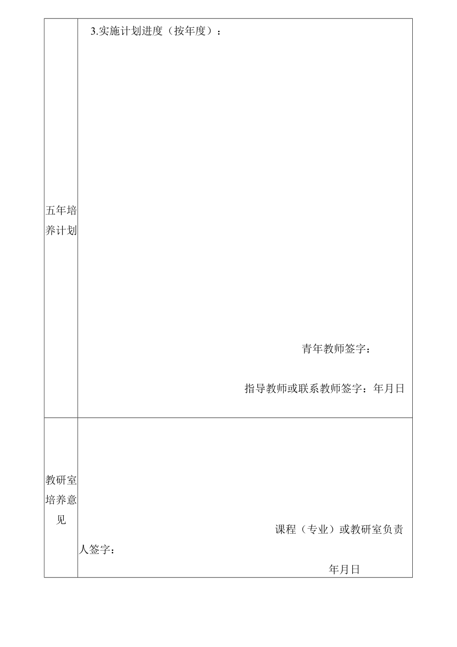 重庆大学城市科技学院青年教师培养计划书.docx_第3页