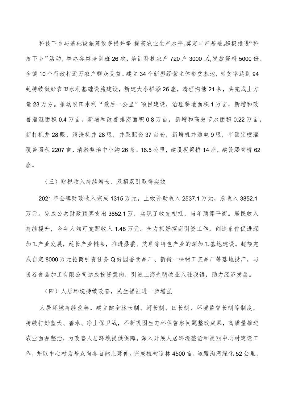 乡镇2022年工作报告.docx_第2页